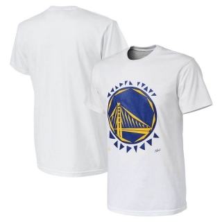 Golden State Warriors NBA x Naturel No Caller ID T-Shirt - White_265544