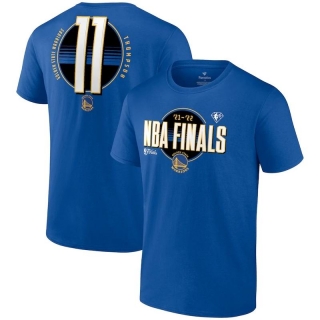 Klay Thompson Golden State Warriors Fanatics Branded 2022 NBA Finals Name  Number T-Shirt - Royal_265526
