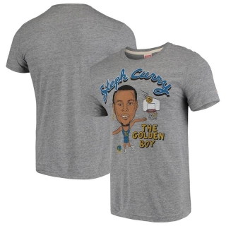 Stephen Curry Golden State Warriors Player Graphic Tri-Blend T-Shirt - Gray_265522