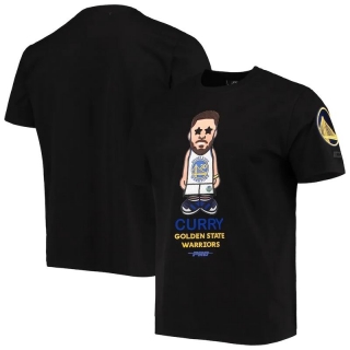 Stephen Curry Golden State Warriors Pro Standard Caricature T-Shirt - Black_265521