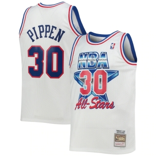 Men's Eastern Conference Scottie Pippen Mitchell & Ness White Hardwood Classics 1992 NBA All-Star Game Swingman Jersey