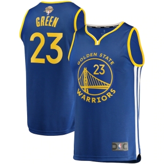 Men's Golden State Warriors Draymond Green Fanatics Branded Royal 2022 NBA Finals Fast Break Replica Player Jersey - Icon Edition