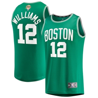 Men's Boston Celtics Grant Williams Fanatics Branded Kelly Green 2022 NBA Finals Fast Break Replica Player Jersey - Icon Edition