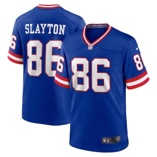 Men's New York Giants Darius Slayton Nike Royal Classic Player Game Jersey