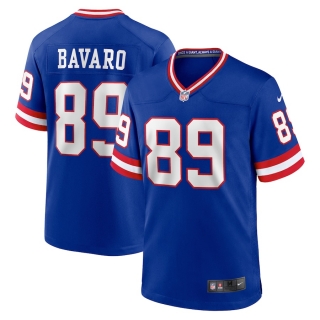 Men's New York Giants Mark Bavaro Nike Royal Classic Retired Player Game Jersey