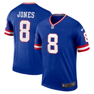 Men's New York Giants Daniel Jones Nike Royal Classic Player Legend Jersey