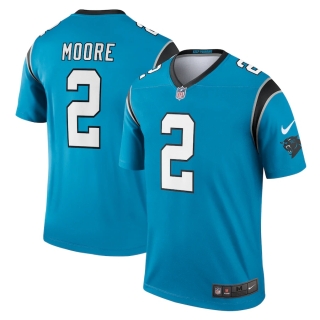 Men's Carolina Panthers DJ Moore Nike Blue Legend Jersey