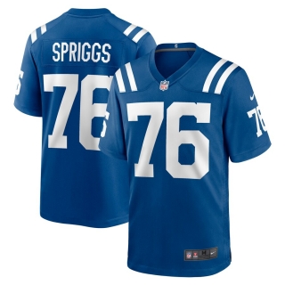 Men's Indianapolis Colts Jason Spriggs Nike Royal Game Player Jersey
