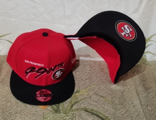 NFL San Francisco 49Ers Adjustable Hat YS - 1743