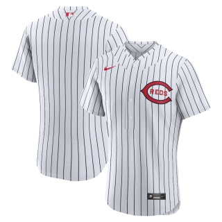 Men's Cincinnati Reds Nike White 2022 MLB at Field of Dreams Game Authentic Team Jersey