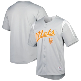 Men's New York Mets Stitches Gray Chase Jersey