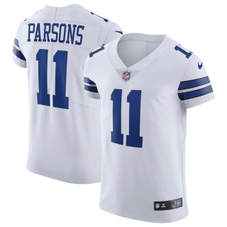 Men's Dallas Cowboys Micah Parsons Nike White Vapor Elite Jersey