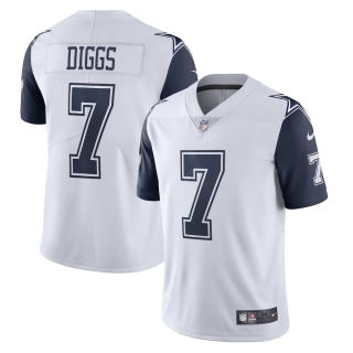 Men's Dallas Cowboys Trevon Diggs Nike White Limited Vapor Jersey