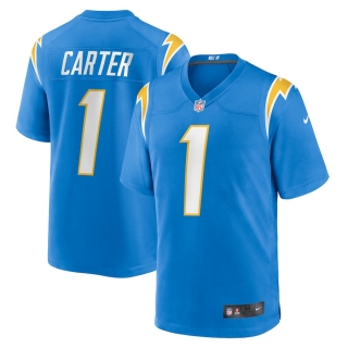 Men's Los Angeles Chargers DeAndre Carter Nike Powder Blue Home Game Player Jersey