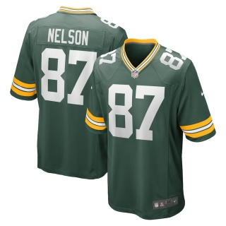Men's Green Bay Packers Jordy Nelson Nike Green Retired Game Jersey