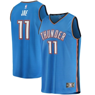 Men's Oklahoma City Thunder Isaiah Joe Fanatics Branded Blue Fast Break Player Jersey - Icon Edition