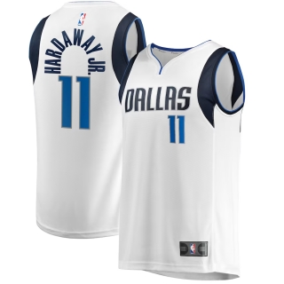 Men's Dallas Mavericks Tim Hardaway Jr Fanatics Branded White Fast Break Player Jersey - Association Edition