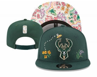 NBA Milwaukee Bucks Adjustable Hat XY - 1696