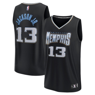 Men's Memphis Grizzlies Jaren Jackson Jr Fanatics Branded Black 2022-23 Fastbreak Jersey - City Edition