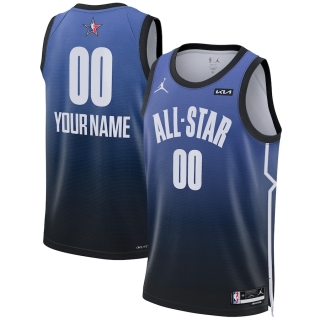 Unisex Jordan Brand Blue 2023 NBA All-Star Game Pick-A-Player Swingman Jersey