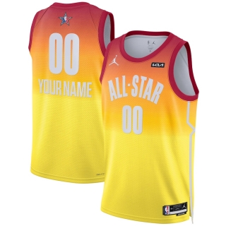 Unisex Jordan Brand Orange 2023 NBA All-Star Game Pick-A-Player Swingman Jersey