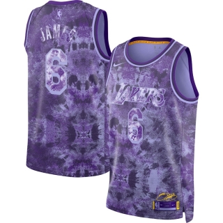 Unisex Los Angeles Lakers LeBron James Nike Purple Select Series Swingman Jersey