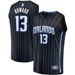 Men's Orlando Magic Jett Howard Fanatics Branded Black 2023 NBA Draft First Round Pick Fast Break Replica Jersey - Icon Edition