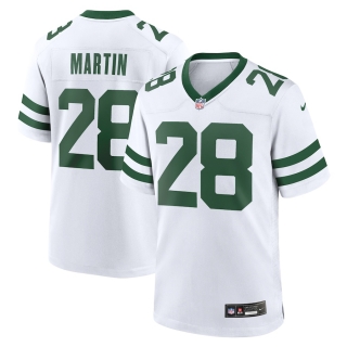 Men's New York Jets Curtis Martin Nike White Legacy Retired Player Game Jersey