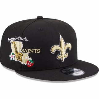 NFL New Orleans Saints Adjustable Hat TX - 1718