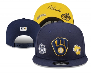 MLB Milwaukee Brewers Adjustable Hat XY - 1765