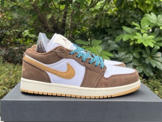 Authentic Air Jordan 1 Low GS “Cacao Wow”