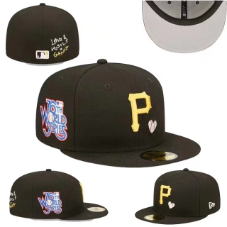 MLB Pittsburgh Pirates Fitted Hat SF -274