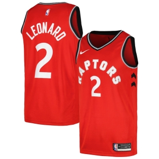 Men's Toronto Raptors Kawhi Leonard Nike Red Swingman Player Jersey - Icon Edition