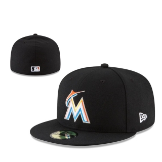 MLB Miami Marlins Fitted Hat SF -324
