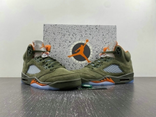Perfect Air Jordan 5 “Olive” 2024 Release Info Men's Shoes 318