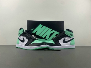 Perfect Air Jordan 1 “Green Glow” Men's Shoes 353