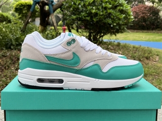 Authentic Nike Air Max 1 “Clear Jade”  Men's Shoes