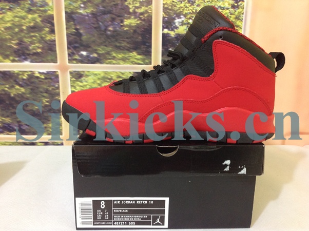 Perfect Air Jordan 10 âFusion Redâ - SirSneaker.cn