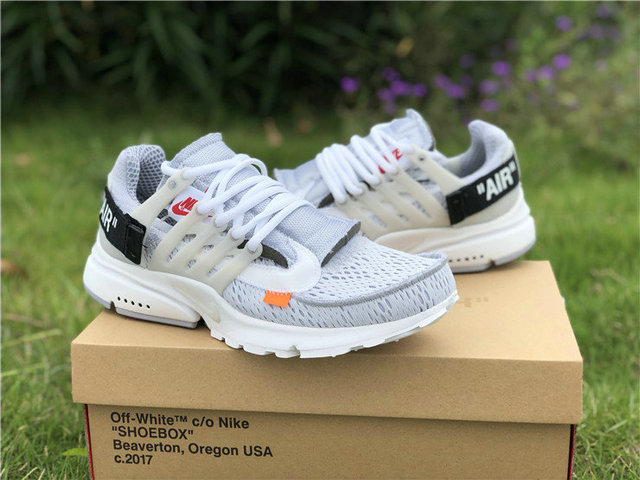 Nike Presto Cool Grey White - Junior