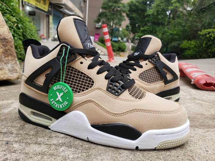 womens jordan 4 mushroom
