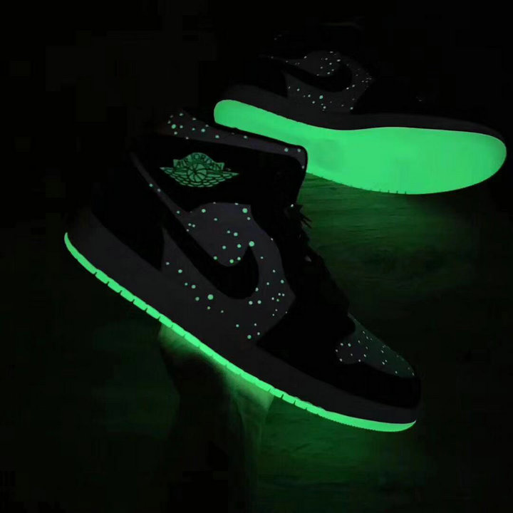 Perfect Nike Air Jordan 1 Night Lights Men Shoes022 SirSneaker.cn