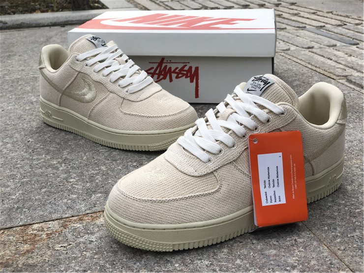 Authentic Stussy x Nike Air Force 1 Low - SirSneaker.cn