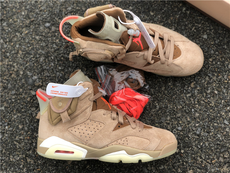 Authentic Travis Scott x Air Jordan 6 - SirSneaker.cn